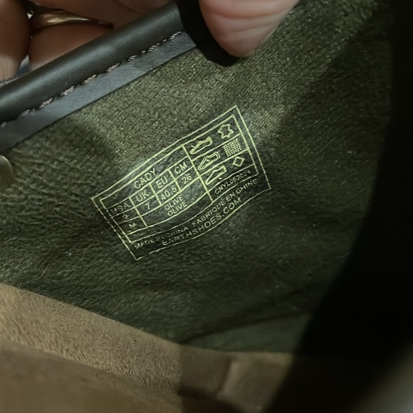 Earth Origins Cady Gray Suede Slip On Shoes Mule Clog  Womens Size 8M - Picture 5 of 8